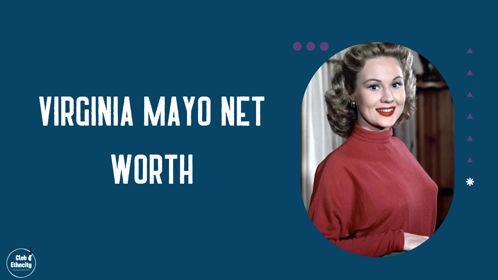 Virginia Mayo Net Worth